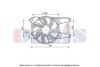 ITAL1 51825890 Fan, radiator